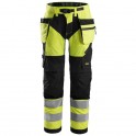 FlexiWork, Pantalon haute visibilité avec poches holster, Classe 2
