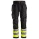 AllroundWork, Pantalon haute visibilité avec poches holster, Classe 1